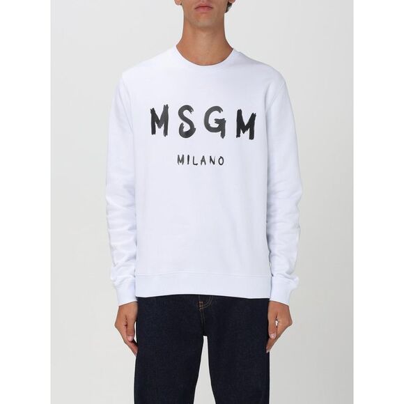 Msgm Sweatshirt Men White